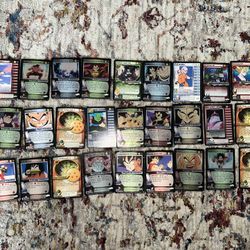 (27) Dragon Ball Z cards