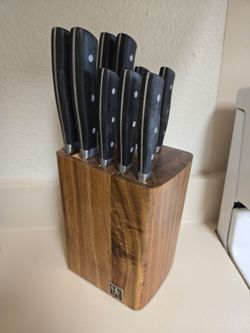 Henckels knife block set