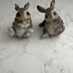 Decorative Ceramic Bunny Figurines