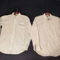 Business casual Uniqlo shirts and Dockers pants