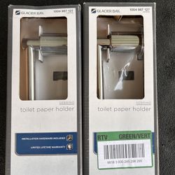 Glacier Bay Polished Chrome Sebring Toilet Paper Holder Model 1004 987 127