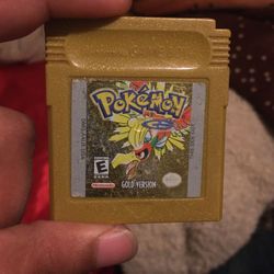 Game boy pokemon gold version