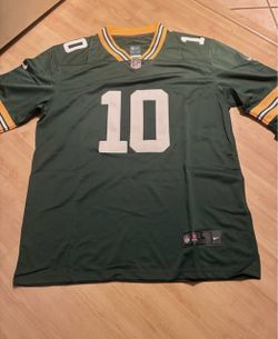 Jordan love green men jersey fully stitched (Small to 3X)