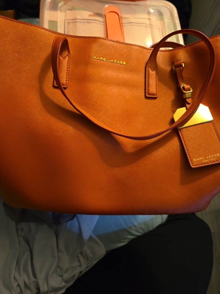 Orange Marc Jacob's Tote