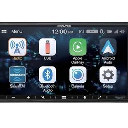 Alpine iLX-W650 7" Double DIN Touchscreen Digital Multimedia Receiver with Bluetooth, Apple CarPlay and Android Auto