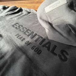 Essentials Fear of God Hoodie - Stretch Limo