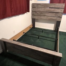 Full Size Bed Frame and Headboard