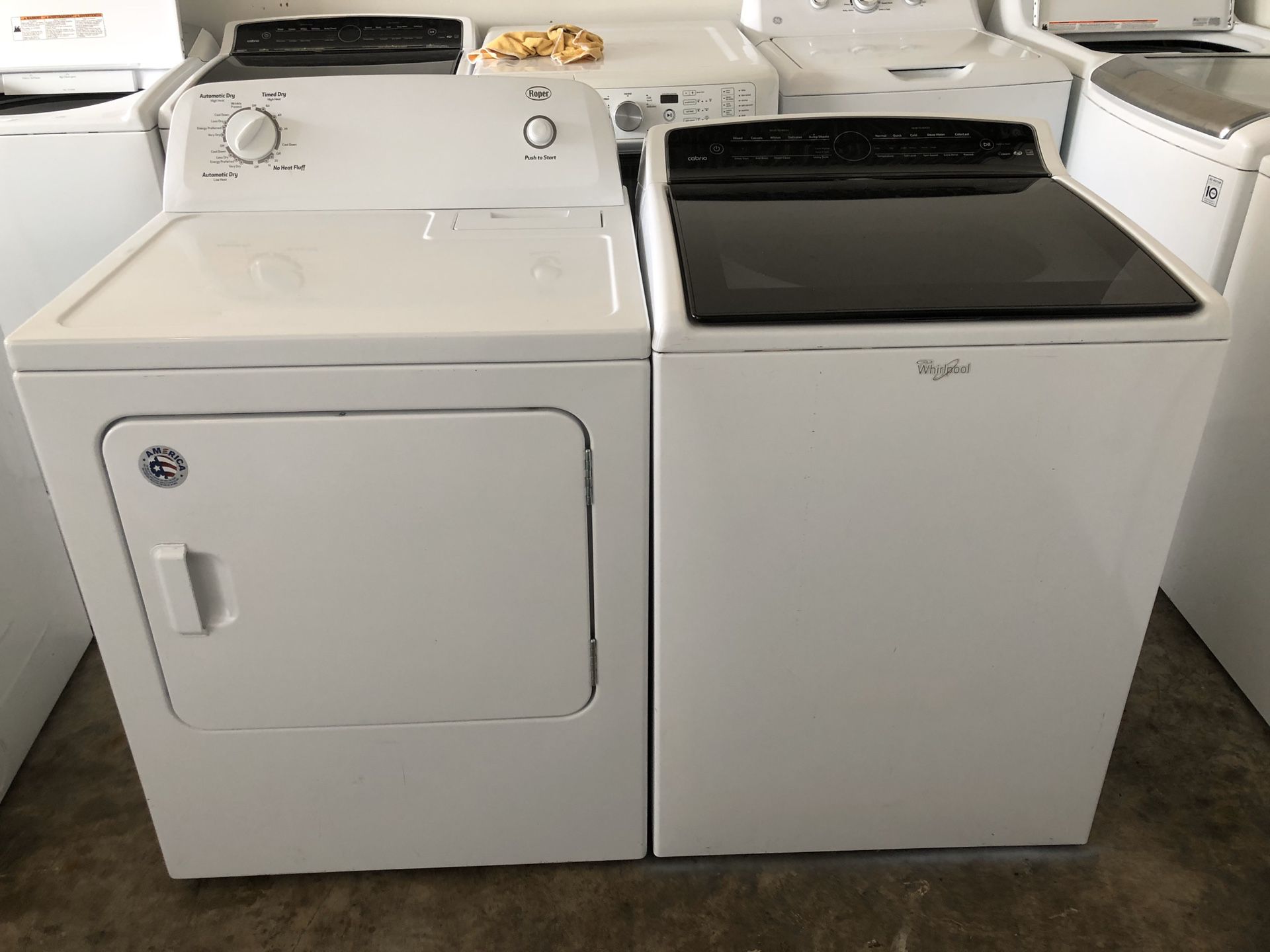 Washer Dryer Set!! Brand New Dryer!! Like New Washer!!