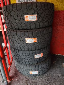 4 used Tires Lt285/55/20 Kenda
