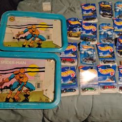 Hot Whell Cars And Batman TV Trays