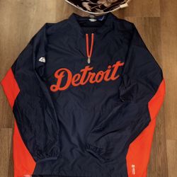 Majestic Detroit Tigers 1/4 Zip XL