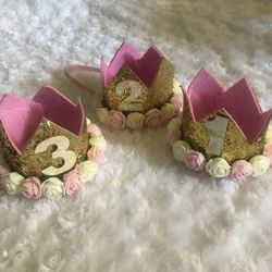 Baby’s birthdays crowns headbands