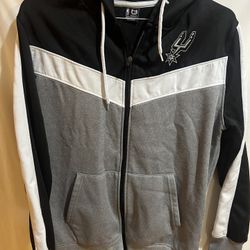 NBA San Antonio Spurs Size Small Full Zip Jacket with Hood Ultra Game Used Good Condition $20 Meet Up In Irving @dfwgoods 