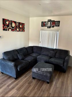 Black sectional