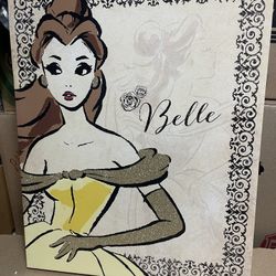 Bell Canvas Painting 20”X 16” In Good Condition $10 Firm On Price