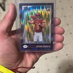Jayden Daniel’s Purple Shock Rated Rookie 