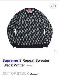 Supreme sweater “repeat s “