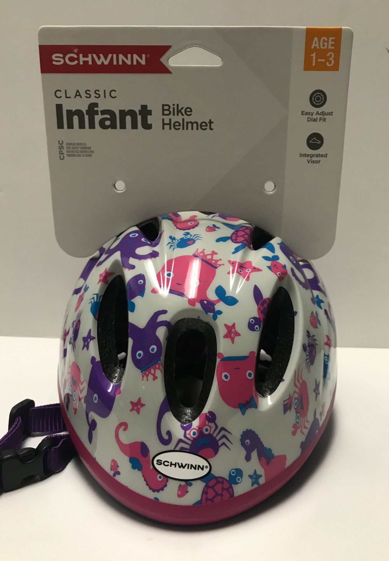 Schwinn Classic Children’s Bike Helmet | Ages 1-3 | Brand new with tags