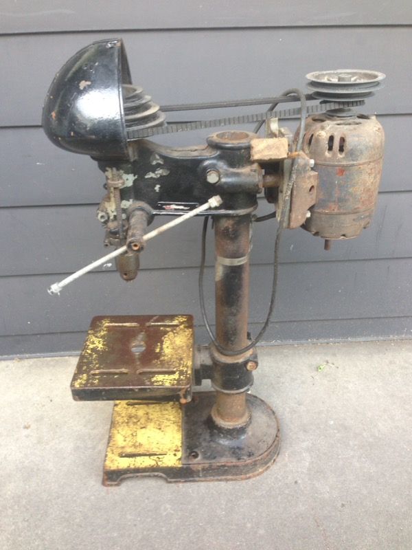 Vintage Delta Milwaukee Bench-top Drill Press