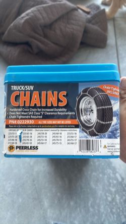 Peerless Truck/SUV Snow Tire Chains