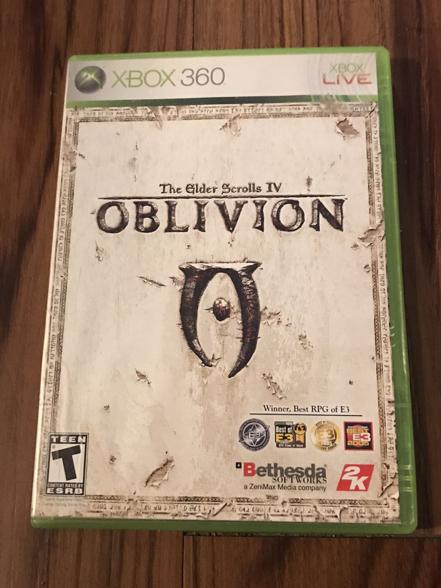 Oblivion Xbox 360 Game