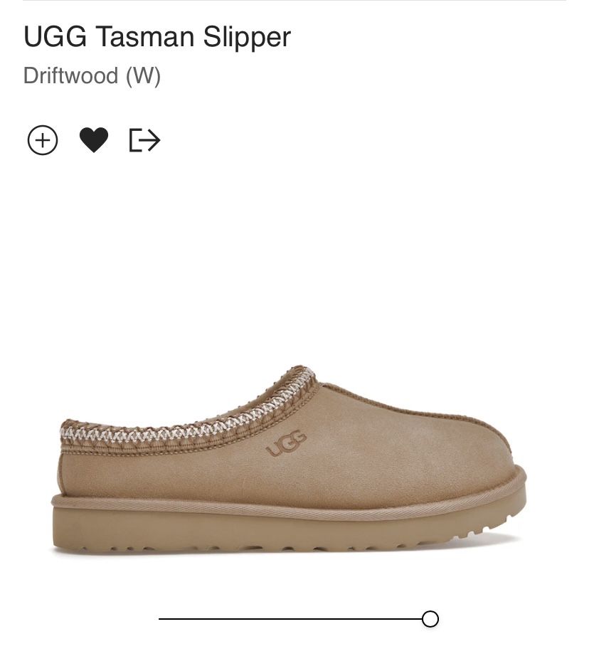 Ugg Tasman Driftwood Women’s Size 8