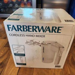 Cordless Rechargeable Hand Mixer 