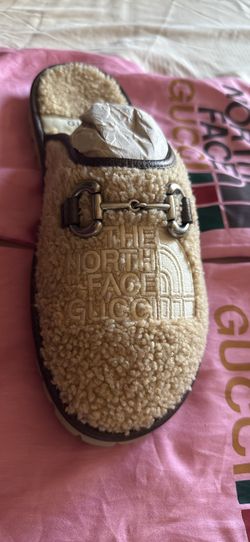 Gucci North Face Slides Size 39/8.5