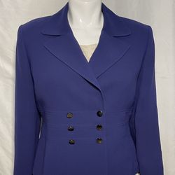 Tahari Blue Blazer Women’s Size 14P