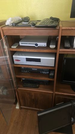 DVD players, monitors with controllers