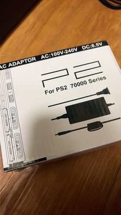 Third party PS2 compatible Power Cable AC Adapter Power Supply cord barrel tip