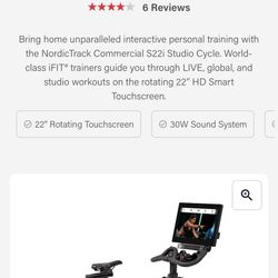 Nordic Track Studio Cycle