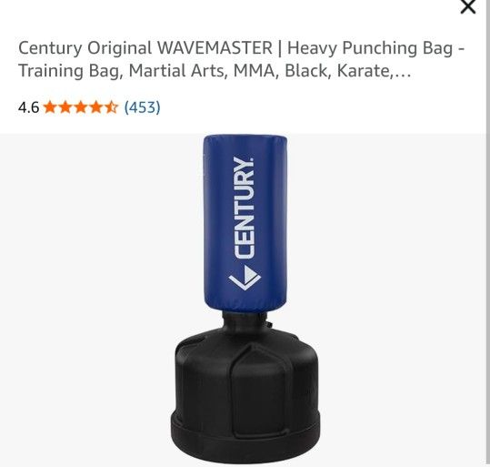 MMA Free Standing Punching Bag- NEW still in Box