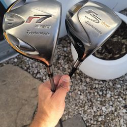 2 TaylorMade drivers