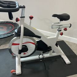 Exercise Bike With Floor Mat