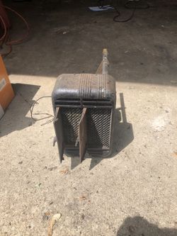 1937 Plymouth heater