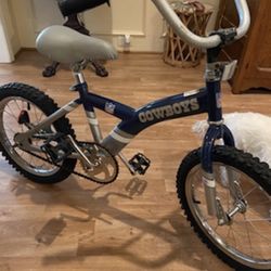 Boys Dallas Cowboys  Bike 