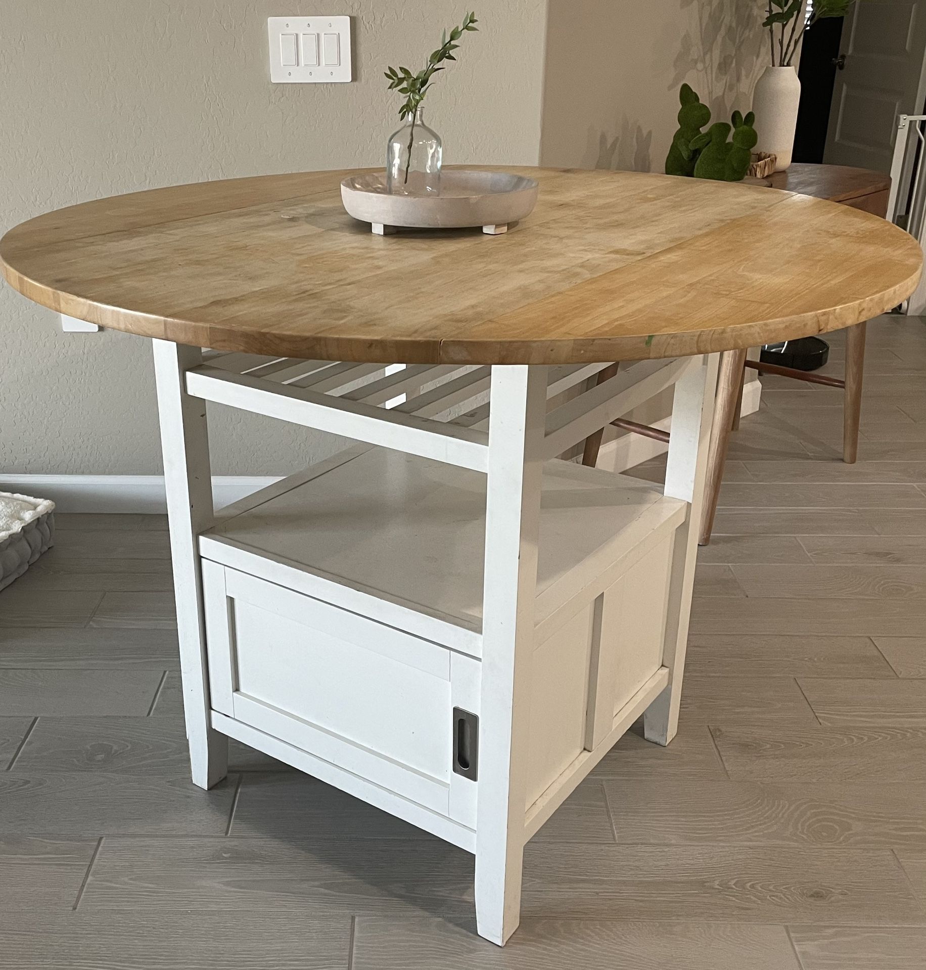 Kitchen Nook Bar Height Table