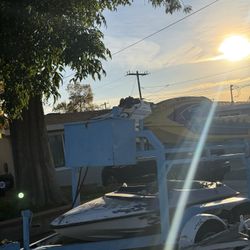 Mini Jet Boat And Trailer 