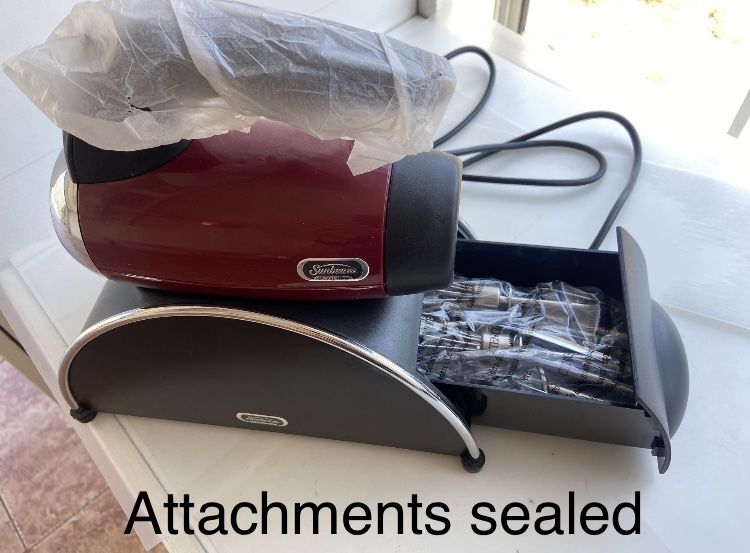 Sunbeam Heritage Series Hand Mixer 2547 Accessory Display Storage & Attachments