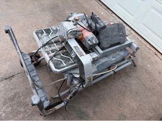 Rigid wet tile saw