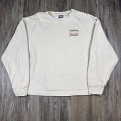 Puma Cream Crewneck Sweatshirt