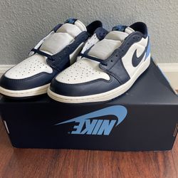 Jordan 1 Low Obsidian Size 10.5 New No Box Top