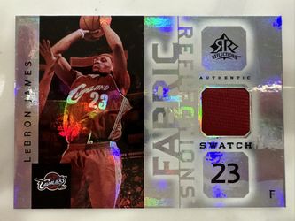 2005-06 Lebron James Fabric Reflections Swatch 23