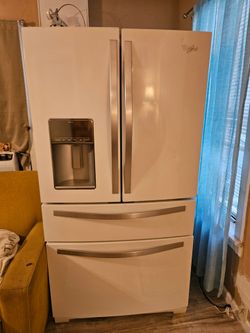Whirlpool 4 door refrigerator