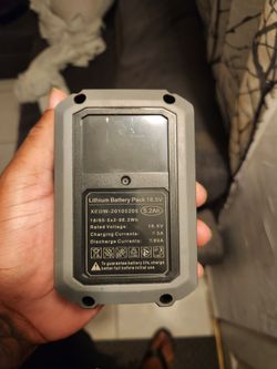 20V Max / 18.5V 5.2Ah (96.2Wh) Lithium-Ion Replacement Battery (Model XEDW-(contact info removed)5)