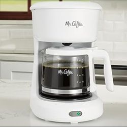 Mr Coffee Model BVMC SC05WH2-1 White 5-Cup Coffee Maker
