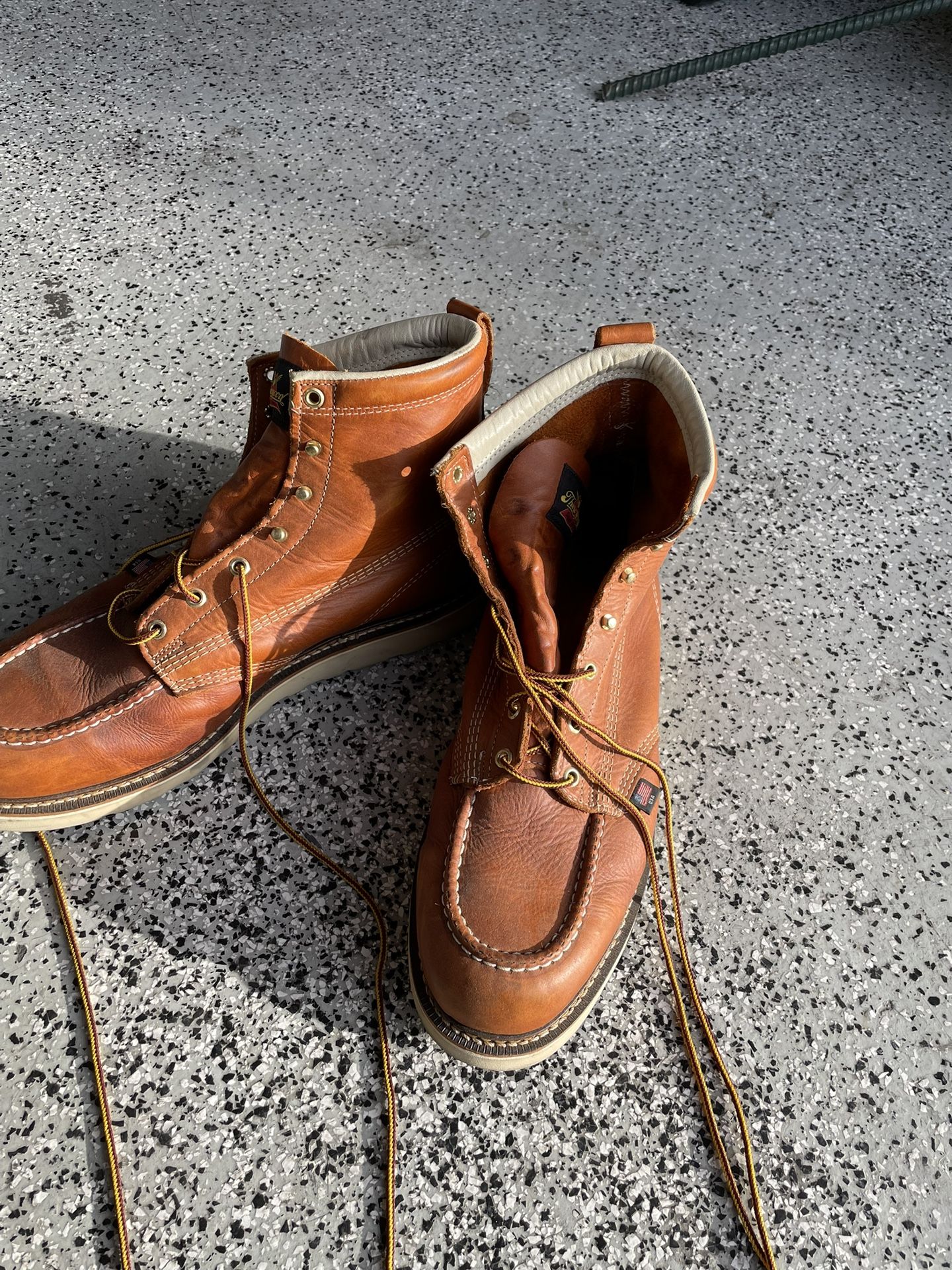 Work Boots Leather