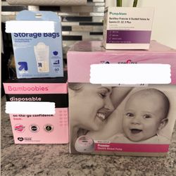 Breast pump and accessories