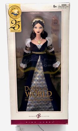 Princess of the Renaissance Barbie Doll-(2004, Pink Label) Dolls of the World 25th Anniversary!